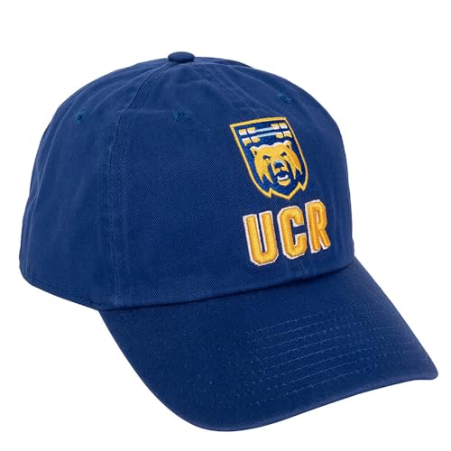 Gorra bordada ajustable Universidad California Riverside azul