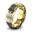 09 - Yellow Gold Grey Tungsten