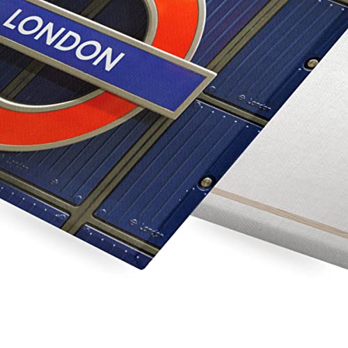Poster Métro London idée cadeau déco pour fan d'Angleterre