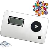 Drmoxin Gem Tester for All Stones, Gem Refractometer, with LCD Display and 700mAh Battery, Refractive Index 1.300-3.000, Measuring Accuracy 0.001, Suitable for Jewelry and Jade Stores