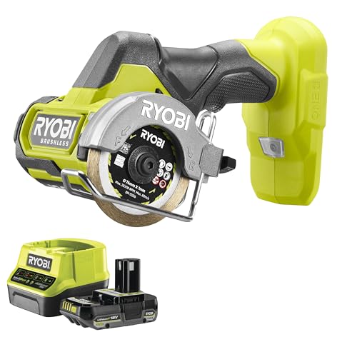 Meuleuse Ryobi 18V 76mm pour découpe précise métal et tuile