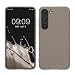 Produktbild kwmobile Hülle kompatibel mit Samsung Galaxy S23 Hülle - TPU Silikon S23 Handyhülle - Case stoßabsorbierend flexibel - Kabelloses Laden - Taupe