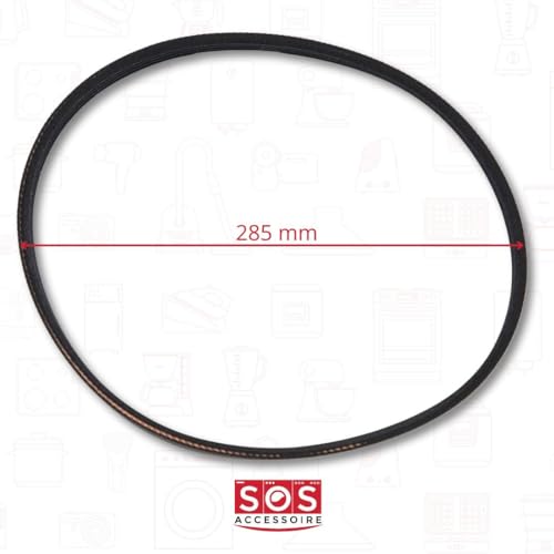 Beko Antriebsriemen für Wäschetrockner Beko, Altus. Kennzeichnung Keilriemen: 491500303 4PH 285 - DCU7230X DC7130S DC7230S DC7230B DC7132S DC7130 TA3000 SLC7L2 S1573.