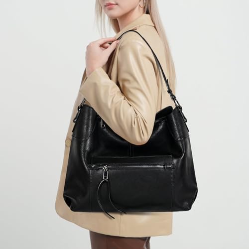 Hobo Bags for Women Leather Purse and Handbags Large Tote Bag Shoulder Bags with Adjustable Shoulder Strap3
