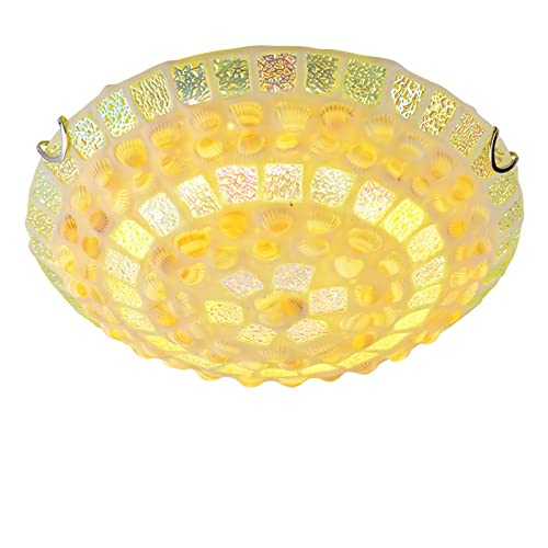Plafonnier en mosaïque LED variable 30cm cuisine couloir bain