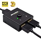 Features: Umschaltung erfolgt unkompliziert am Gerät per Knopfdruck, exakte 1:1 Übertragung für hochauflösende Bilder, hochwertiges robustes Gehäuse,Der HDMI switch ist klein und kompakt, qualitativ wirklich super gut.