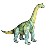 Jet Creations Brachiosaurus Inflatable 49" L x 36" H β Earthy Green Dinosaur Toy & Gift for Kids Ages 3+, Jurassic Party, Thanksgiving & Christmas Decorations, Winter Holiday Home Decor, 1 Pack