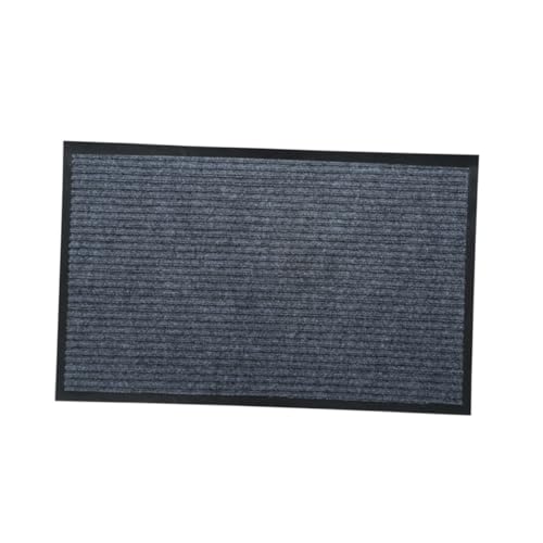 Tapis de porte rectangulaire absorbant et antidérapant en polyester moderne - 2