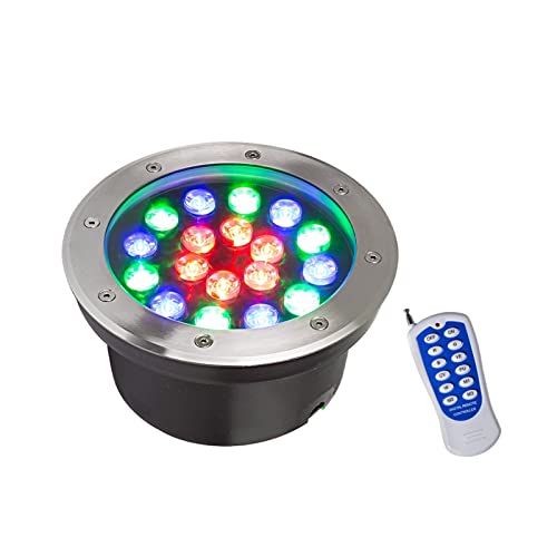Lampe enterrée extérieure IP68 étanche pour piscine RGB