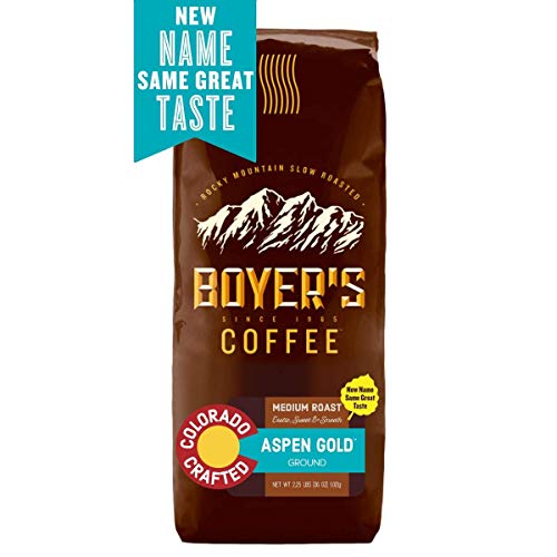 boyer coffee - Boyer's Coffee, 36 oz Bag, Pick Your Flavor With Curated Recipes by Beying Malleyteen (Aspen Gold (Kona Blend), Medium Roast, Ground)