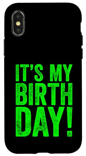 It's My Birthday �X�}�z�P�[�X iPhone X/XS �p