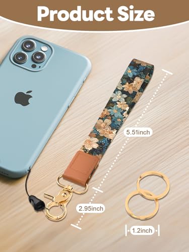 Image of Wristlet Keychain for Women and Men, Key Chain Holder, Wrist Lanyard for Keys