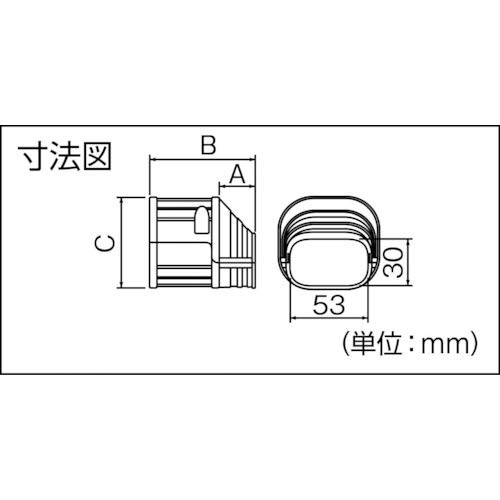 Inaba Denko SEN-100-I Plumbing Cosmetic Cover, Terminal Cover, For Device Connections, Ivory