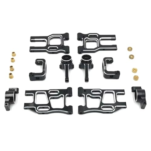 RC�X�e�A�����O�i�b�N�� For LC PTG-2 PTG-2R 1/10 ���^�� �X�C���O�A�[�� �X�e�A�����O�J�b�v ���A�z�C�[�� C �V�[�g RC�N���[���[�J�[ ���[�V���O�o�M�[�p�[�c �����p(Black)