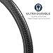 YUNSCM 2-PCS 24x1 3/8 (37-540) Wheelchair Bike Tires Compatible with 24 x 1 3/8 24x1 3-8 Road Bike Bicycle Tires(Y-1394)