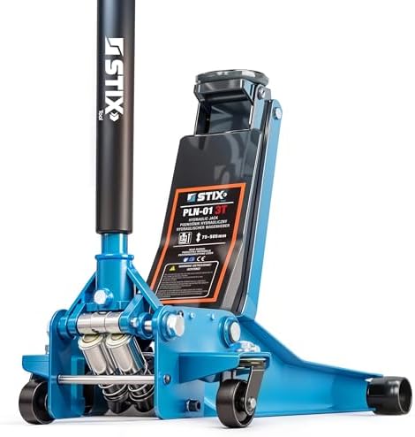 STIX Hydraulischer Wagenheber 3 Tonnen - Niedrigprofil Für Sportwagen