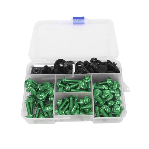 Kit boulons carénage Suzuki GSXR et SV650 avec 195 pièces de type D