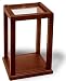 National Artcraft Wood-Trimmed Display Case Holds and Protects Collectibles and Dolls