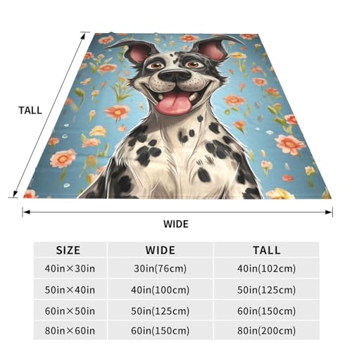 Couverture amusante pour canapé en microfibre douce et finitions premium