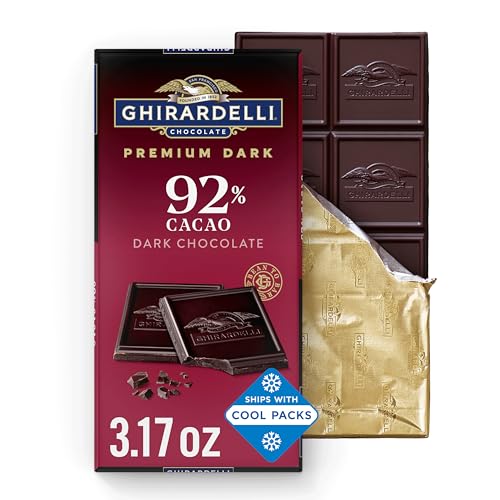 Ghirardelli Intense Dark Chocolate Bar Sea Salt Almond Bar 3.5 Ounce product thumbnail 12