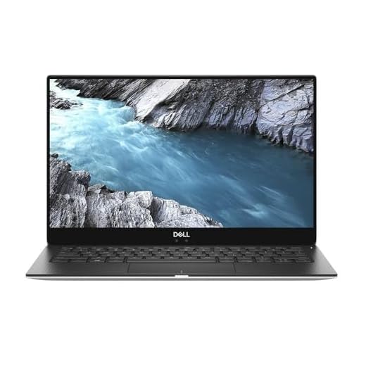 Dell XPS 9370 13.3in 4K UHD Touchscreen Laptop PC - Intel Core i7-8550U 4.0GHz, 16GB, 512GB SSD, Wi-Fi, Bluetooth, Webcam, Windows 10 Home - Silver (Renewed)
