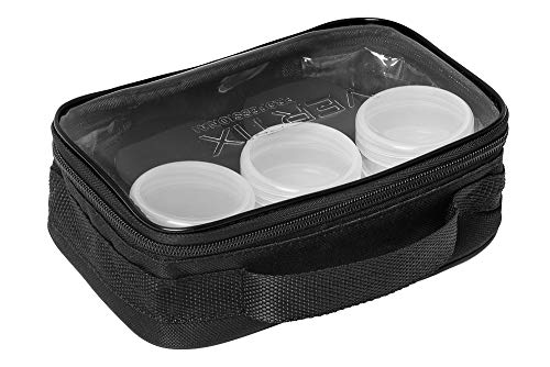 Necessaire Vertix, Vertix, Preta/Transparente