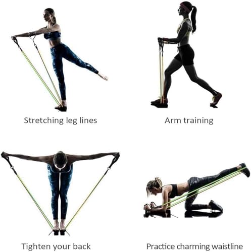 Resistance Bands Set Exercise Bands, Resistance Bands Set Men Home Workouts With 5 Fitness Tubes - Image 5