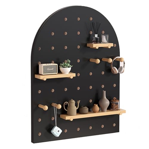 Genérico Estante de Pared para Herramientas con Tablero Perforado para Garaje, Almacenamiento de Brocas, Juego de Llaves, Soportes, Kit Combinado de Tablero Perforado, Tablero Perforado de Montaje en