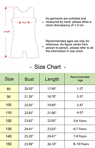 Hoziy Leotards For Girls Gymnastics 4T 5T Purple Snow Ice Sparkly Sequins Biketards thumb #5