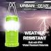 Lewis N. Clark Collapsible Camping Lantern | LED Portable Lantern for Indoor or Outdoor Use | Waterproof Lamp with Batteries Included | for Camping, Backpacking, Hiking, or Power Outage | Green