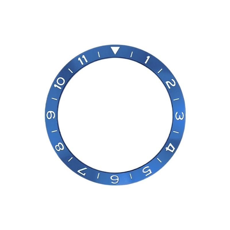 1 szt. 38 mm × 30,7 zakrzywiony aluminiowy pierścień do wkładki pierścienia GMT SUB SKX007 SKX009 SRPD obudowa NH35 NH36 mechanizm męski zegarek części