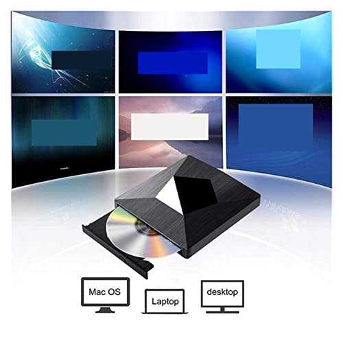 Reproductor DVD USB3.0 Externo CD DVD Portátil Negro miniatura 6