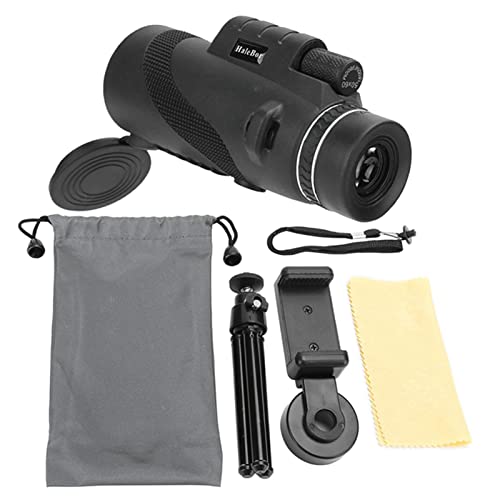 Monocular Telescope, View Wide Angle Zoom Lens 50X 60Mm Telescope, High Transparency Day And Night Vision Hd Monocular With Mobile Phone Clip & Tripod For Bird Watching Sights #TOP4