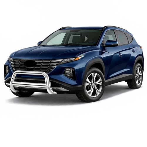 Image of Black Horse A Bar No Skid Plate Stainless Steel Compatible with 2019-2021 Hyundai Tucson-CBS-HYB6402