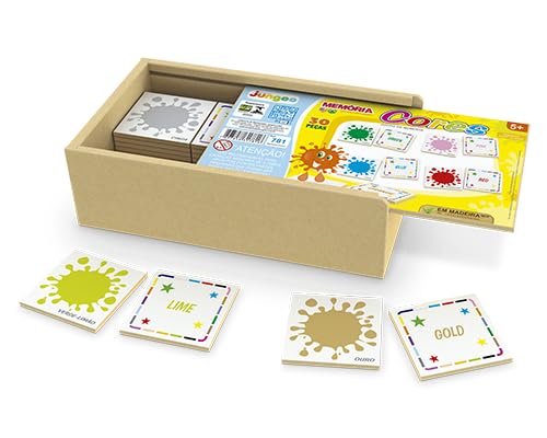 Memória Inglês/Português – Cores (Estojo) Junges