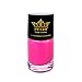 PUEEN Super Intense Nail Polish For Nail Stamping Big 5-FREE Formula Nail Color Lacquer (809 - Neon Pink)-BH000501