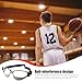 Portable Basketball Glasses, 17x6cm TPEE Sports Eyewear, Protective Dribble Specs, Improving Ball-Handling, Court Training, Athlete Development