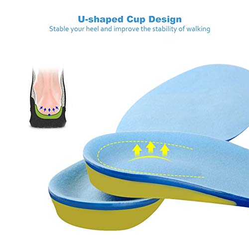 Plantillas de gel de silicona para deporte unisex tamaño L miniatura 5