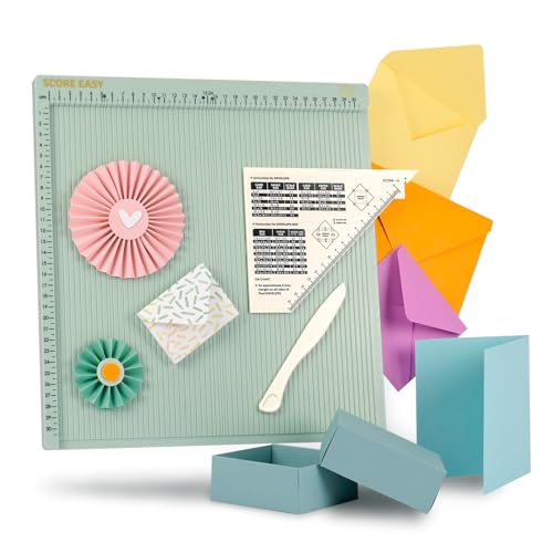Vaessen Creative Score Easy Tavola di Cordonatura Grande e Versatile Cm Menta - Immagine 4