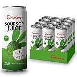 SOURSOP Guanabana Graviola REAL TASTE 100 Juice, 6 oz / 180 ml Pack of 12