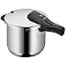 Produktbild WMF Perfect Schnellkochtopf Induktion 6,5l, Dampfkochtopf, Cromargan Edelstahl poliert, 2 Kochstufen, Einhand-Kochstufenregler