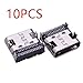 10PCS USB 3.1 Type-C Female Socket Connector Port 24-Pin Replacement Charging Data Port PCB Connector Accessory
