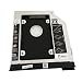 DY-tech 2nd HDD SSD Hard Drive Caddy Adapter for Dell Latitude E6320 E6420 E6520 E6330 E6430 E6530 Modular Bay with Ejector + Bezel / faceplate
