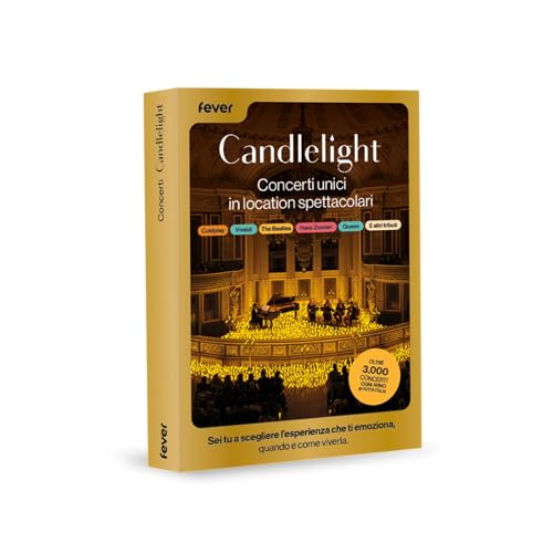 JungleGift Candlelight - Cofanetto Regalo - Concerti Unici in Location...