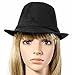 Kids Trilby Fedora Jazz Panama Hat Short Brim Bowler Hat 54cm 21.25