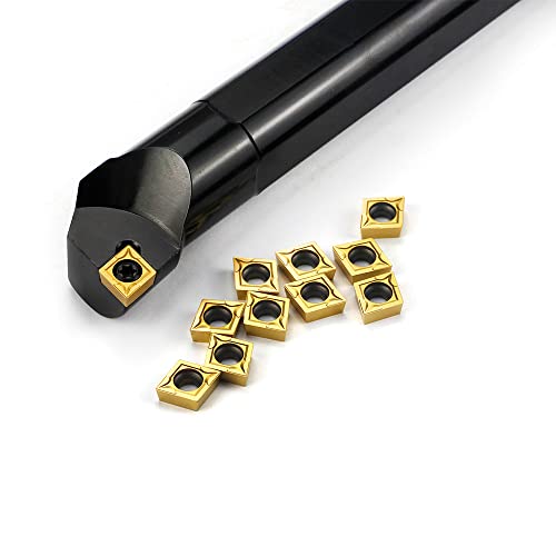 Oscarbide 10 1''X12 Inch Overall Length Indexable Boring Bar,1"Shank,Right-Hand Sclcr Boring Bar thumb #3
