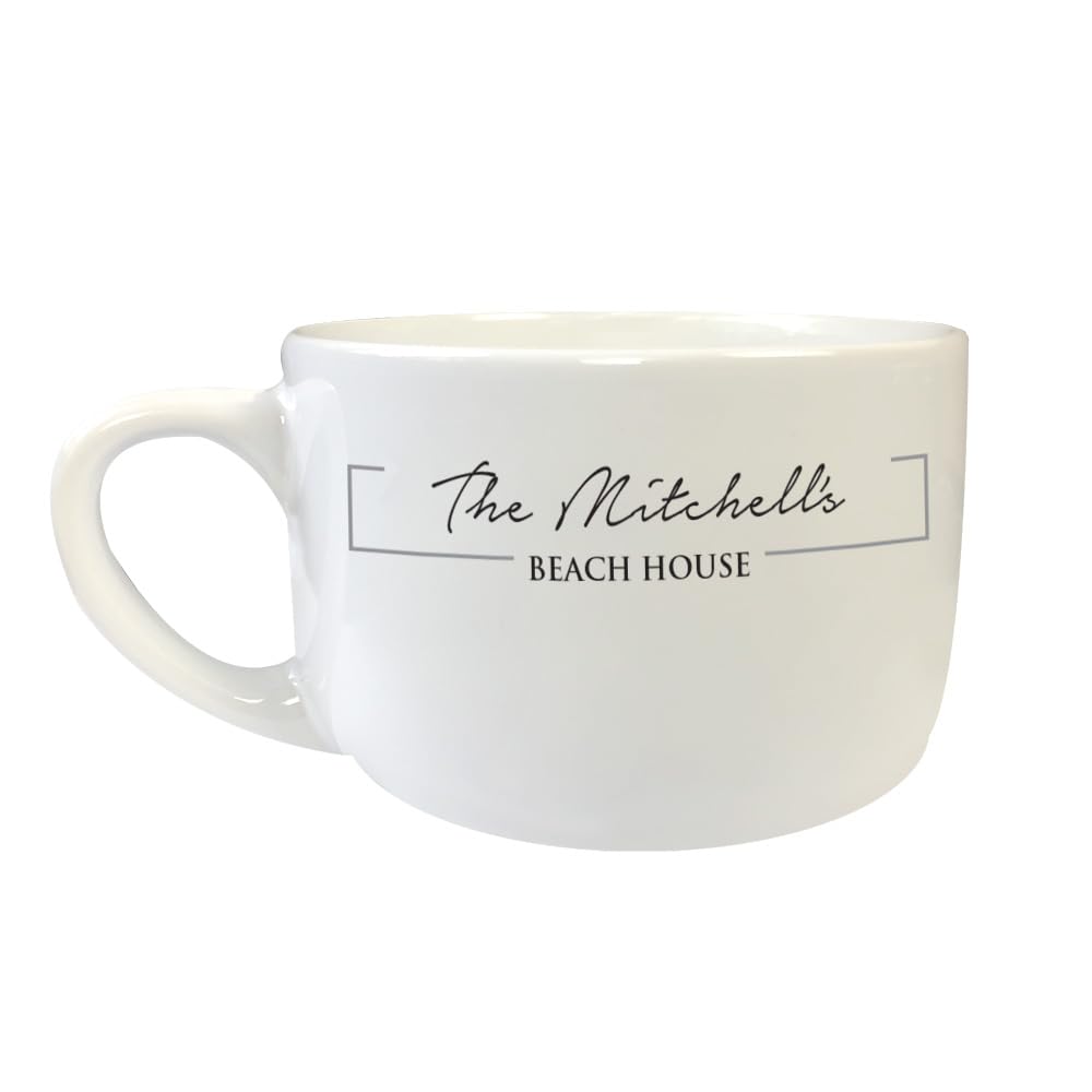 GiftsForYouNow Personalized Family Name With Brackets Ice Cream Bowl, 24oz.