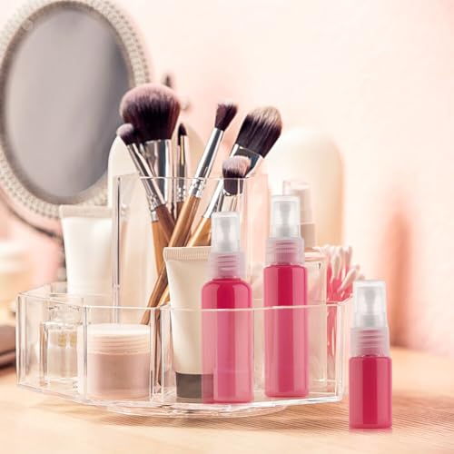 3 Stück Tragbare Nachfüllbare Reise Flaschen 10ml 20ml 30ml Kunststoff Lotion Pumpflasche Lotionsspender Leere Luftreiseflaschen,Kosmetik, Gesichtscreme, Lotion, Emulsion, Probenverpackung, Behälter