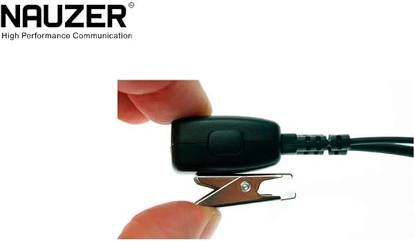 NAUZER Oreillette PIN29 Micro Earmuff, avec PTT (PIN29M7) - 5