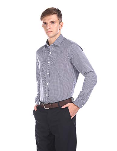 Image of Excalibur Men's Solid Slim fit Formal Shirt